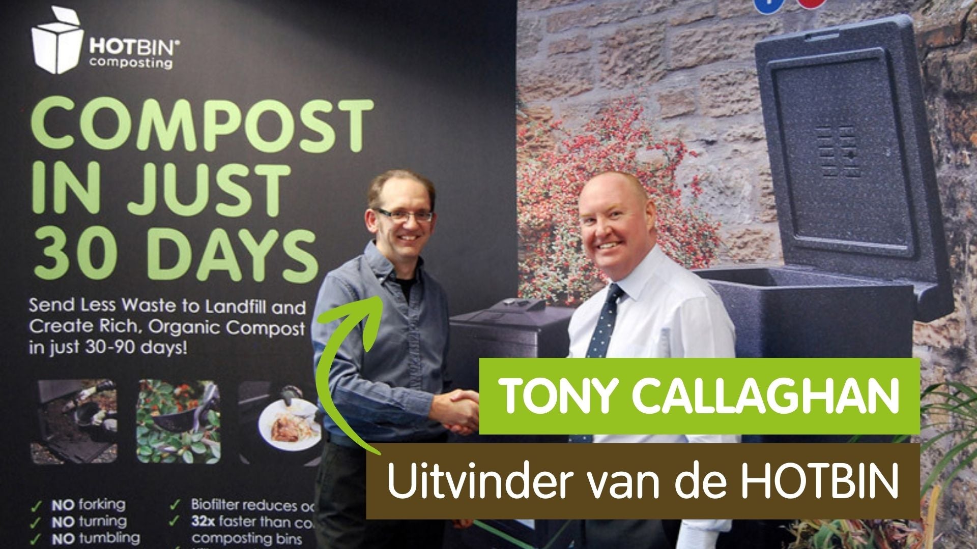 Foto HOTBIN uitvinder Tony Callaghan